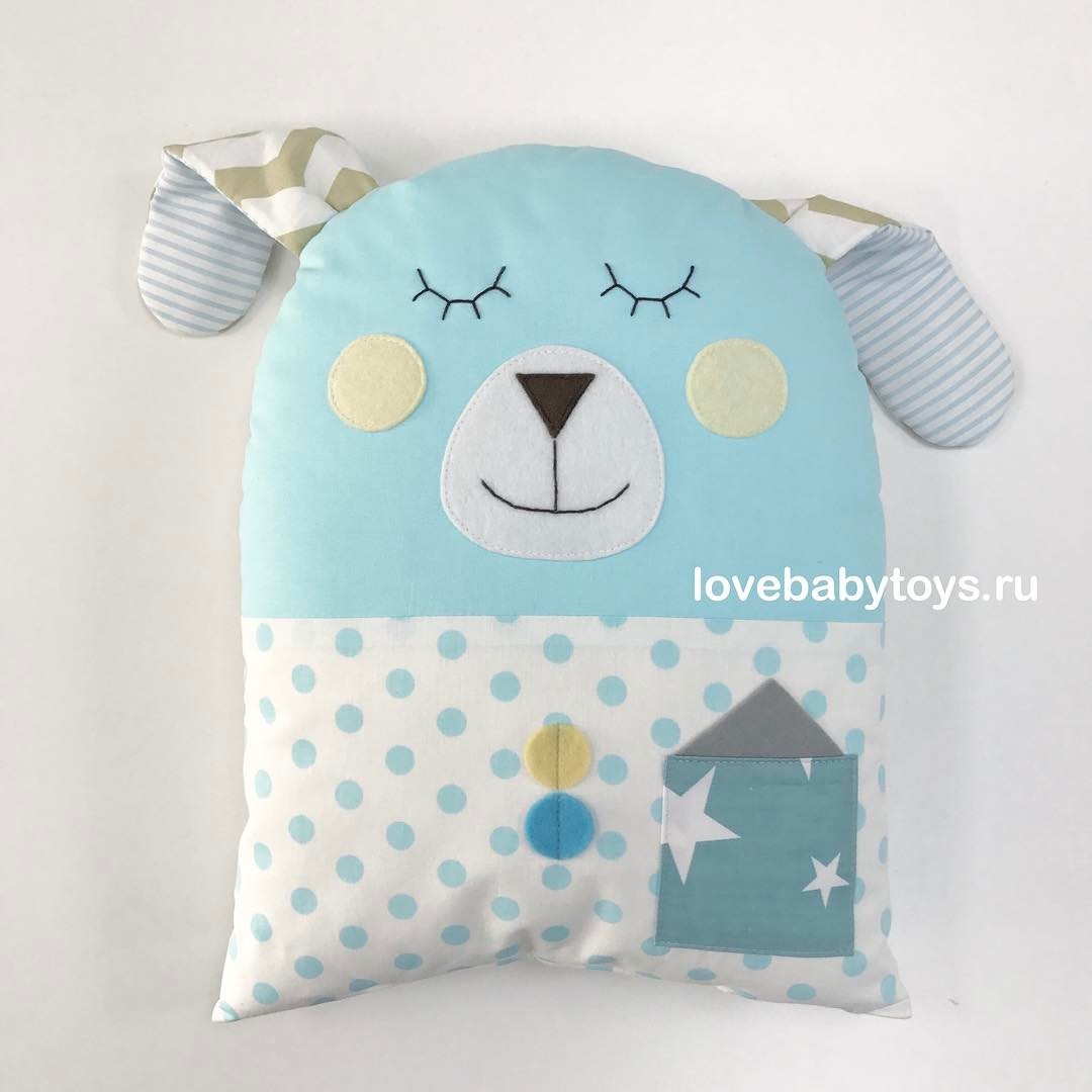 LoveBabyToys Бортик. Собака. Мятный кот