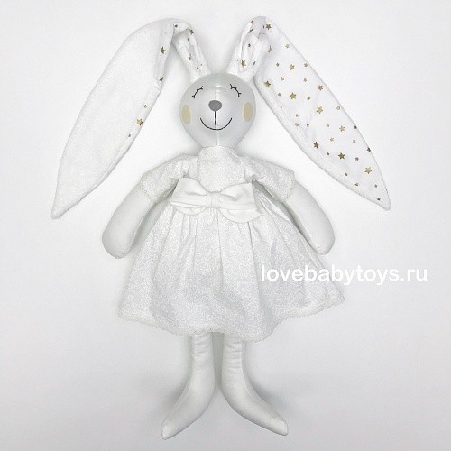 LoveBabyToys Зайка. Ромашка Сахарная Щёчка