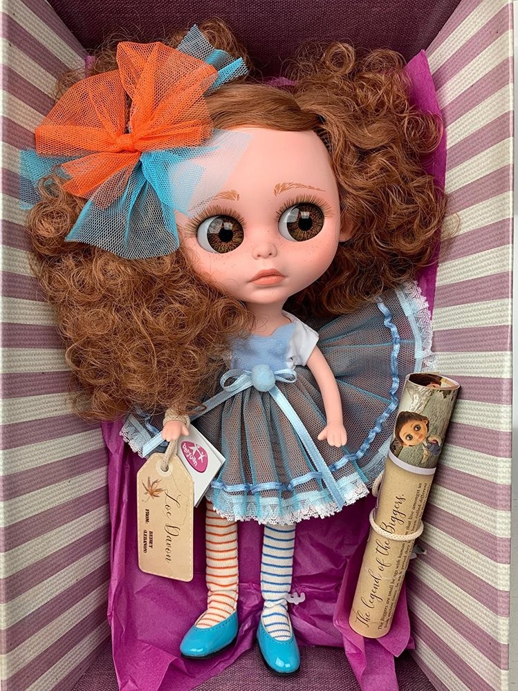 Berjuan кукла-эльф BIGGERS девочка рыженькая с пышными волосами