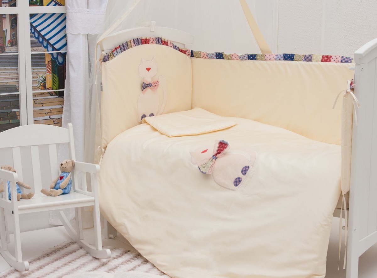 Комплект в кроватку Makkaroni Kids Toy Kitty